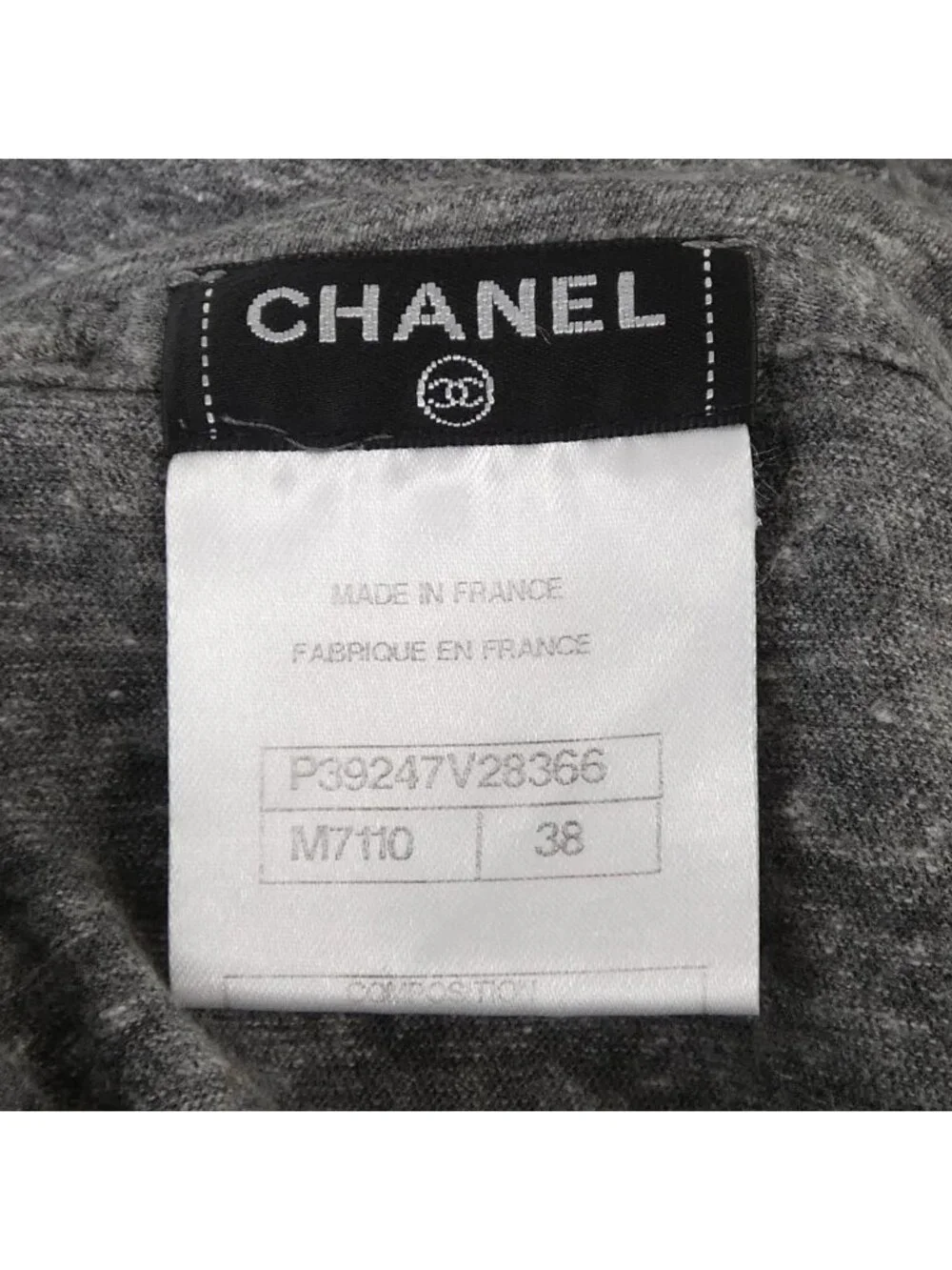 Chanel T-Shirt Gray